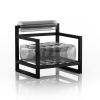 Yoko Armchair Black Wood Eko | Chairs by MOJOW DESIGN