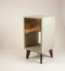 Classic | Nightstand in Storage by Curly Woods. Item made of oak wood with concrete works with mid century modern style