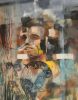 Abstract Figure Painting | Paintings by Sara Lightning