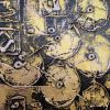 Techno Chic 2 (SOLD) | Oil And Acrylic Painting in Paintings by Alessia Lu. Item made of canvas works with boho & contemporary style