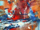 Chasing Secrets | Oil And Acrylic Painting in Paintings by Cynthia Ligeros. Item made of canvas & synthetic
