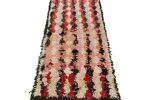 Vintage Moroccan Runner with Polychromatic Geometric Pattern | Area Rug in Rugs by Rug and Kilim
