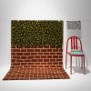 "Secret Garden" Handmade Rug, Brown, Green, Floral, Modern | Area Rug in Rugs by Sergio Mannino Studio. Item composed of wool in modern style