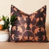 Folio Ebony Silk Pillow | Pillows by Studio Variously. Item composed of cotton