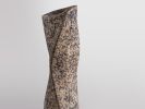 RAWLINE — Tall Sculptural Vase Balancing Raw Texture and Ele | Sculptures by Donatas Žukauskas. Item composed of cement & paper compatible with minimalism and contemporary style