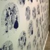 Hand-printed Wallpaper | Wall Treatments by Moody Monday | St Margaret's House in Edinburgh. Item composed of paper