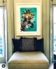 Animal Attraction: Betty | Mixed Media by Jana Nicole. Item composed of synthetic