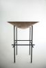 Elle | Side Table in Tables by Nadine Hajjar Studio. Item made of wood with metal works with minimalism & contemporary style