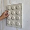 ‘Dapple’ by Greyya Jay | Wall Sculpture in Wall Hangings by Greyya Jay. Item made of cement works with minimalism & japandi style