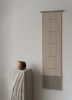 EARTH long tapestry | Wall Hangings by Versh Gallery. Item made of cotton works with minimalism & mid century modern style