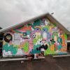 Mural at Canley Vale Public School | Murals by Mulga | Canley Vale Public School in Canley Vale. Item made of synthetic