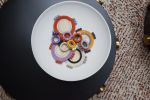 berry napkin rings | Storage Basket in Storage by Charlie Sprout. Item made of cotton & fiber