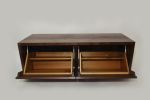 KATANA shoe cabinet | Bench in Benches & Ottomans by In Element Designs. Item composed of walnut