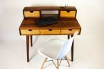 La Huche Cheri | Desk in Tables by Curly Woods. Item composed of oak wood in mid century modern style