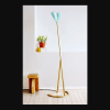 An Nur Floor Lamp | Lamps by Bianco Light + Space | The Future Perfect in New York. Item made of brass with glass works with modern style