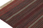 Vintage Baluch Tribal Kilim with Red, Blue and Beige Stripes | Area Rug in Rugs by Rug and Kilim