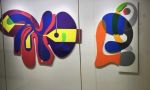 5 Shaped Paintings | Mixed Media by Fred Bendheim | 333 Westchester Ave in White Plains. Item composed of synthetic