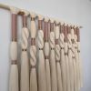 RHYTHM No.1 – Large Contemporary Macramé Wall Art | Macrame Wall Hanging in Wall Hangings by Puvor. Item composed of cotton compatible with boho and mid century modern style