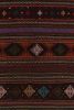 Vintage Baluch Tribal Kilim with Colorful Geometric Patterns | Area Rug in Rugs by Rug and Kilim