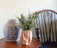 Micro Sculpted Leather Flower Vase | Vases & Vessels by Ian James. Item composed of leather