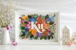 A thoughtful wedding gift for your groom-to-bee or couple | Wall Sculpture in Wall Hangings by Mira's Craft. Item composed of paper in boho or minimalism style