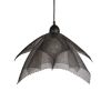 Pendant Light, Steel Wire Mesh Floral #3 - LARGE  24" x  11" | Pendants by Anne Lindsay Studio. Item made of steel works with contemporary & industrial style