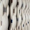 textural fiber woven wall hanging art | Macrame Wall Hanging in Wall Hangings by Sarmal Design. Item made of cotton with fiber works with boho & minimalism style