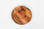 Ultra‑Flat Spalted Beech Art Plate – Hand‑Turned | Decorative Objects by Holzkunst Samuel Meisinger. Item made of wood works with art deco & rustic style