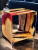 Spectrum Cube Table | Coffee Table in Tables by DapperwoodSF. Item made of maple wood with metal works with mid century modern & contemporary style