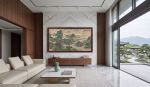 Hand-Painted Blue Green Landscape Song Dynasty Silk Art III | Oil And Acrylic Painting in Paintings by Dynasty Artisan. Item made of wood & fabric compatible with contemporary and eclectic & maximalism style