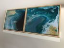 Bondi to Bronte | Oil And Acrylic Painting in Paintings by Virginia Burke. Item composed of canvas
