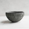 Large Treasure Bowl in Textured Stone Grey Concrete | Decorative Bowl in Decorative Objects by Carolyn Powers Designs. Item made of concrete works with minimalism & contemporary style