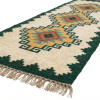 Handwoven Woolen Stair Runner Rug | Rugs by Evergreen Carpets. Item made of wool works with boho & minimalism style