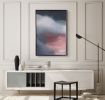 Dark Cloudscape I - Framed Original Painting 24"x36" | Oil And Acrylic Painting in Paintings by 330art. Item made of canvas with synthetic works with contemporary & country & farmhouse style