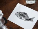 Big Fish of the Andaman Sea | Prints by Chrysa Koukoura. Item made of paper compatible with traditional style