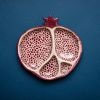 Pomegranate Jewelry Dish | Decorative Tray in Decorative Objects by Melike Carr