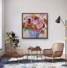 On a une vie | Oil And Acrylic Painting in Paintings by Marielle Robichaud. Item composed of wood and synthetic
