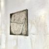 ‘Hidden’ w Patina | Sculptures by Greyya Jay. Item composed of wood and cement in minimalism or contemporary style