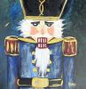 Nutcracker 1 | Oil And Acrylic Painting in Paintings by HEIDY GONZALEZ - GONZALEZ ART DESIGN. Item made of canvas compatible with contemporary and traditional style