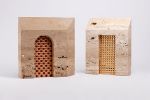 Ognidove - classico | Sculptures by gumdesign. Item made of walnut with marble works with modern style