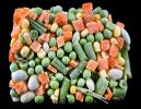 Frozen vegetable series | Photography by Chris Becker. Item composed of paper