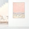 "Indian Cove" - Mixed Media Landscape Art - Commission | Paintings by Kelly Hanna Studio. Item made of canvas with fiber works with boho & minimalism style