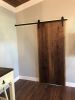 Walnut Barn Door | Furniture by Peach State Sawyer Services