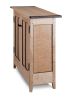 Tiger Maple Side Cabinet | Furniture by Thomas William Furniture