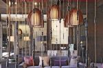 Rope Screen | Sculptures by Organik Creative | Gateway Crossing in Plano. Item made of wood with fiber