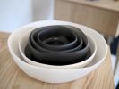Cuadrado Nested Trio Bowls | Dinnerware by Tina Frey | Wescover Gallery at West Coast Craft SF 2019 in San Francisco. Item composed of synthetic
