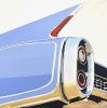 Cadillac Dreams, No. 1 - 2 | Oil And Acrylic Painting in Paintings by Ravi Raman - RTunes68. Item made of canvas works with mid century modern style