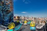 Atom Ottoman | Benches & Ottomans by Innit Designs | Hotel on Rivington in New York. Item composed of copper