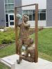 Macro/Micro Discoveries by Clay Enoch, NSG | Public Sculptures by JK Designs and the National Sculptors' Guild | Surprise Lake Middle School in Milton
