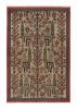 Vintage Runner in Beige with Green and Red Floral Patterns | Area Rug in Rugs by Rug and Kilim